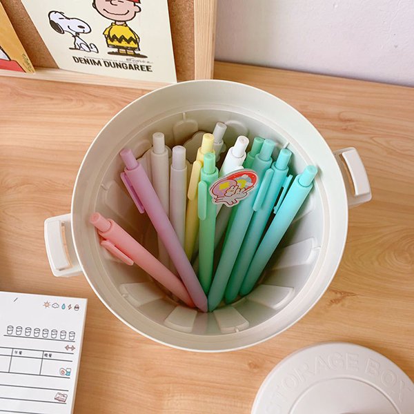 意造型PP迷你桌面垃圾桶
