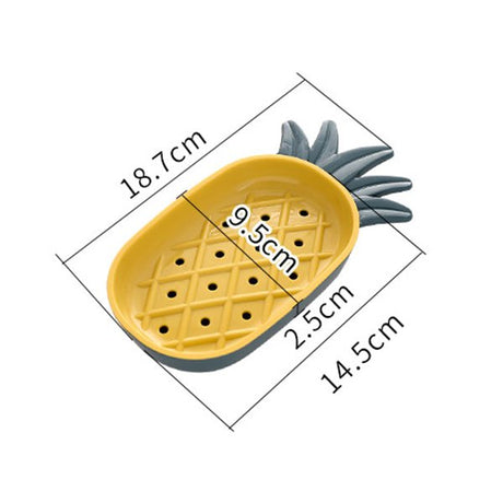 北歐個性鳳梨造型肥皂盒