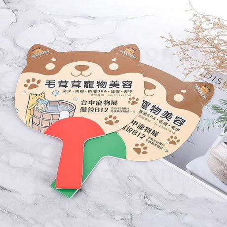 環保撕線紙扇