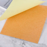 名片型赤牛皮貼紙