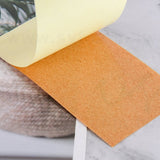 名片型赤牛皮貼紙