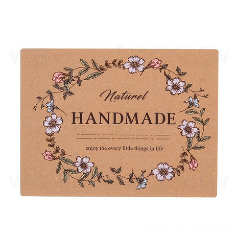 方形超黏銅版貼紙