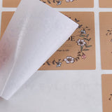 方形超黏銅版貼紙