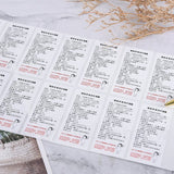 方形超黏銅版貼紙