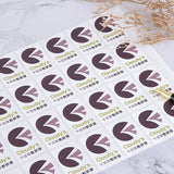 方形PVC合成(珠光)貼紙