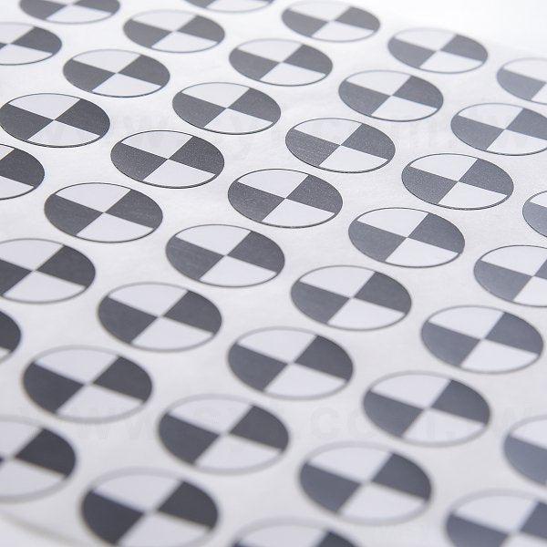 圓形超黏銅版貼紙