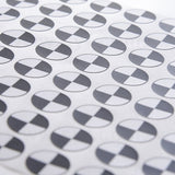 圓形超黏銅版貼紙