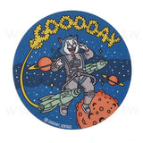 圓形超黏銅版貼紙