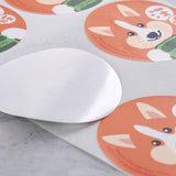 圓形PVC合成(珠光)貼紙