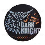 圓形雷射貼紙(砂點雷射)+白墨+亮膜80mm(同33CA-0053)