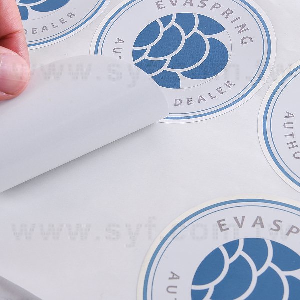 圓形超黏銅版貼紙