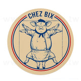 圓形超黏銅版貼紙