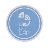 圓形超黏銅版貼紙