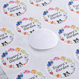 圓形超黏銅版貼紙