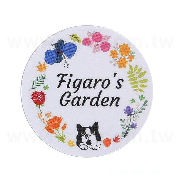 圓形超黏銅版貼紙