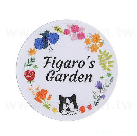 圓形超黏銅版貼紙