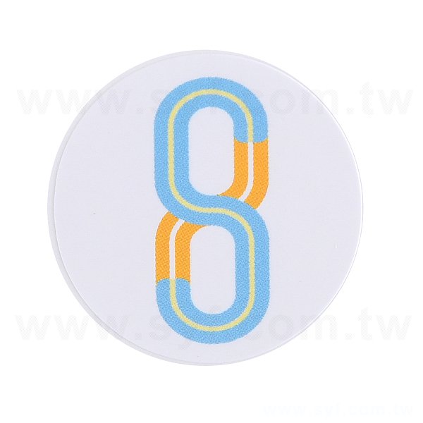 圓形超黏銅版貼紙