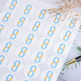 圓形超黏銅版貼紙