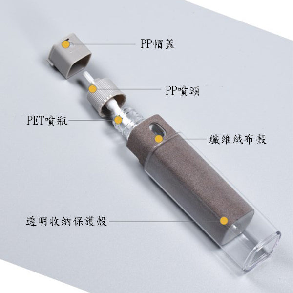 手機螢幕擦拭清潔噴霧瓶
