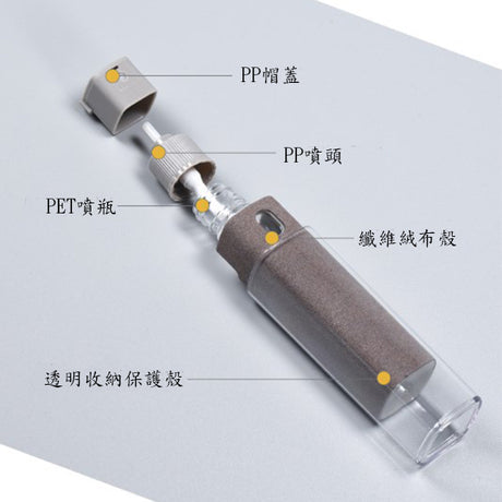 手機螢幕擦拭清潔噴霧瓶