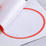 圓形超黏銅版貼紙