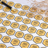 特殊造型銅版貼紙