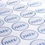 圓形超黏銅版貼紙