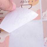 方形超黏銅版貼紙