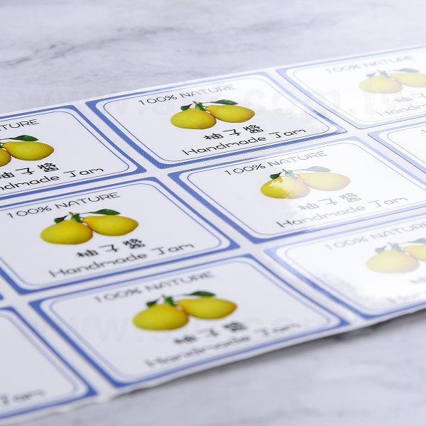 方形PVC合成貼紙