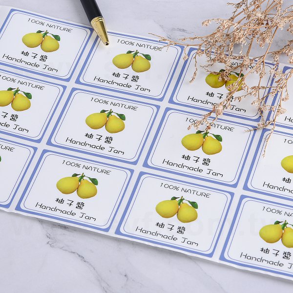 方形PVC合成貼紙