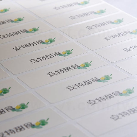 方形超黏銅版貼紙