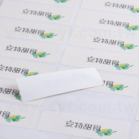 方形超黏銅版貼紙