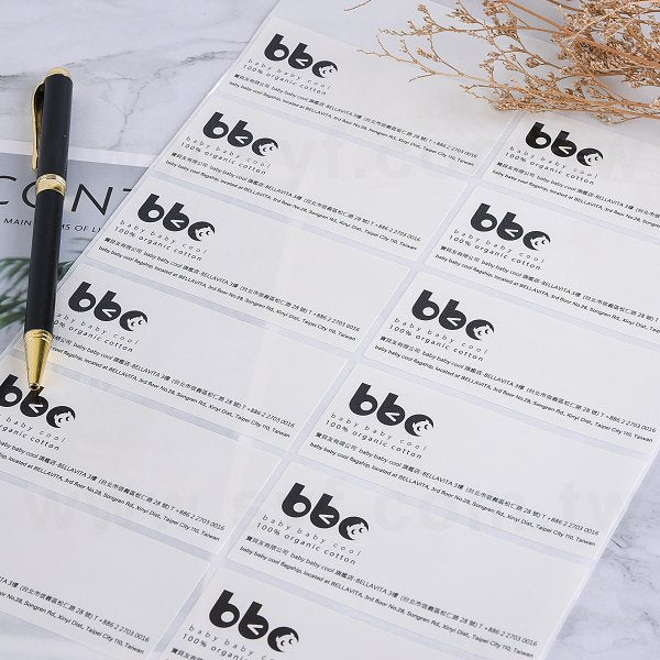 方形超黏銅版貼紙