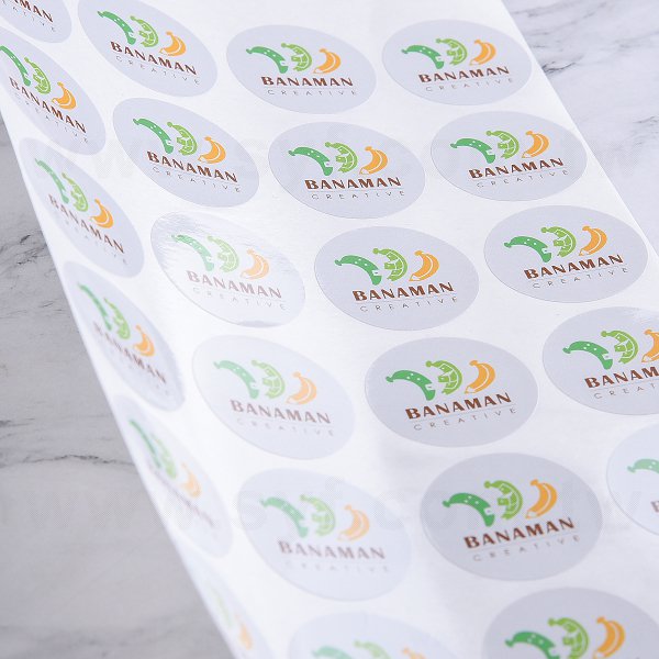 圓形超黏銅版貼紙