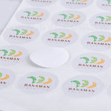 圓形超黏銅版貼紙