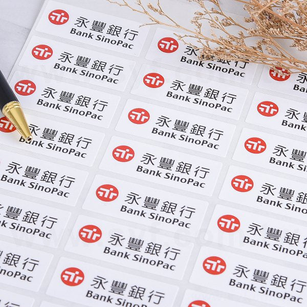 方形超黏銅版貼紙