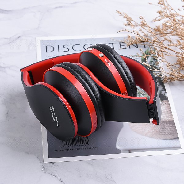 可折疊重低音藍芽無線耳機