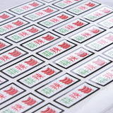 方形PVC合成貼紙