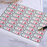 方形PVC合成貼紙