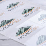 方形極黏銅版貼紙