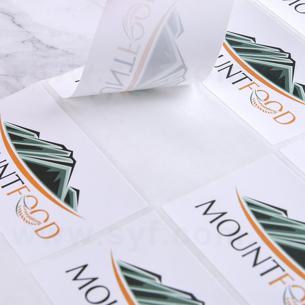 方形極黏銅版貼紙