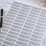 方形消光金屬貼紙