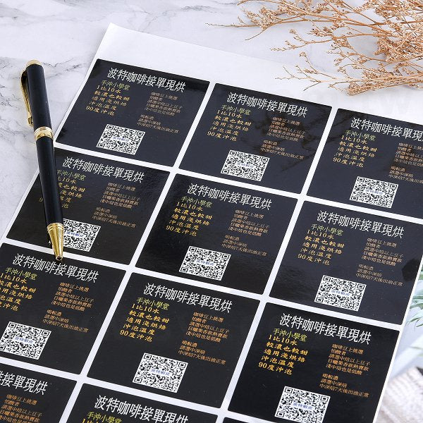 方形超黏銅版貼紙+亮膜-65x65mm-貼紙印刷(同33BA-0003)