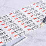 方形PVC合成(珠光)貼紙