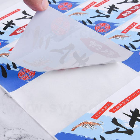 PVC合成(珠光)貼紙