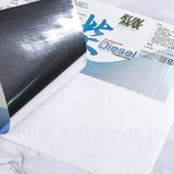 方形亮面金屬貼紙