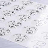 圓形透明貼紙