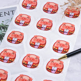 圓形極黏銅版貼紙