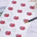 圓形極黏銅版貼紙