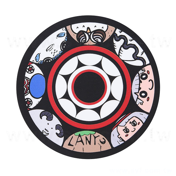 圓形PVC合成(珠光)防水貼紙